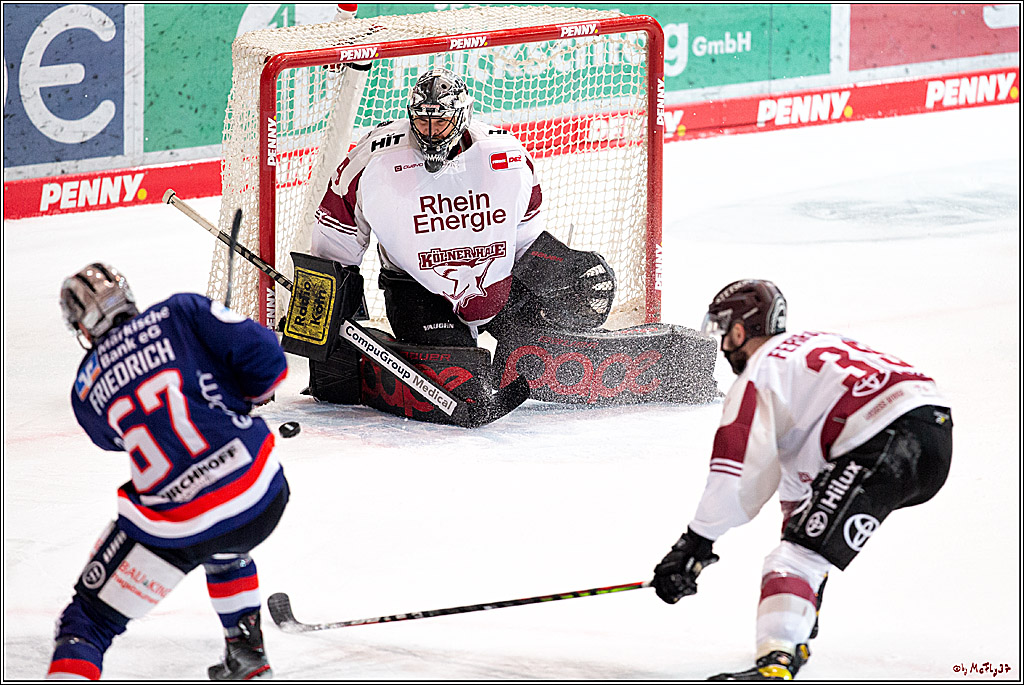 PENNY DEL;  Iserlohn Roosters - Koelner Haie; Iserlohn, 05.02.2021